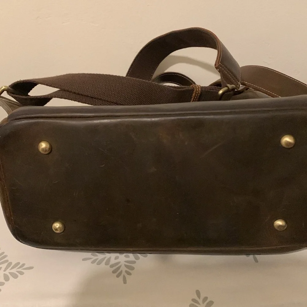 Brown Leather Backpack - Classic Men's Accessory